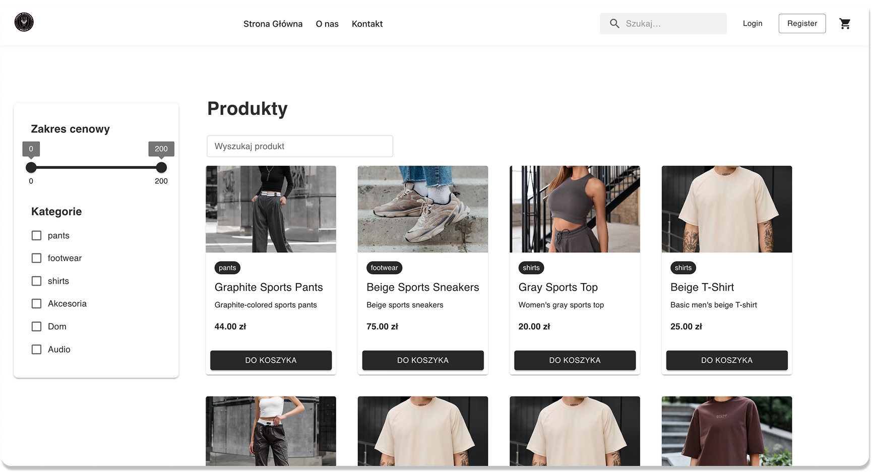 Internet store preview